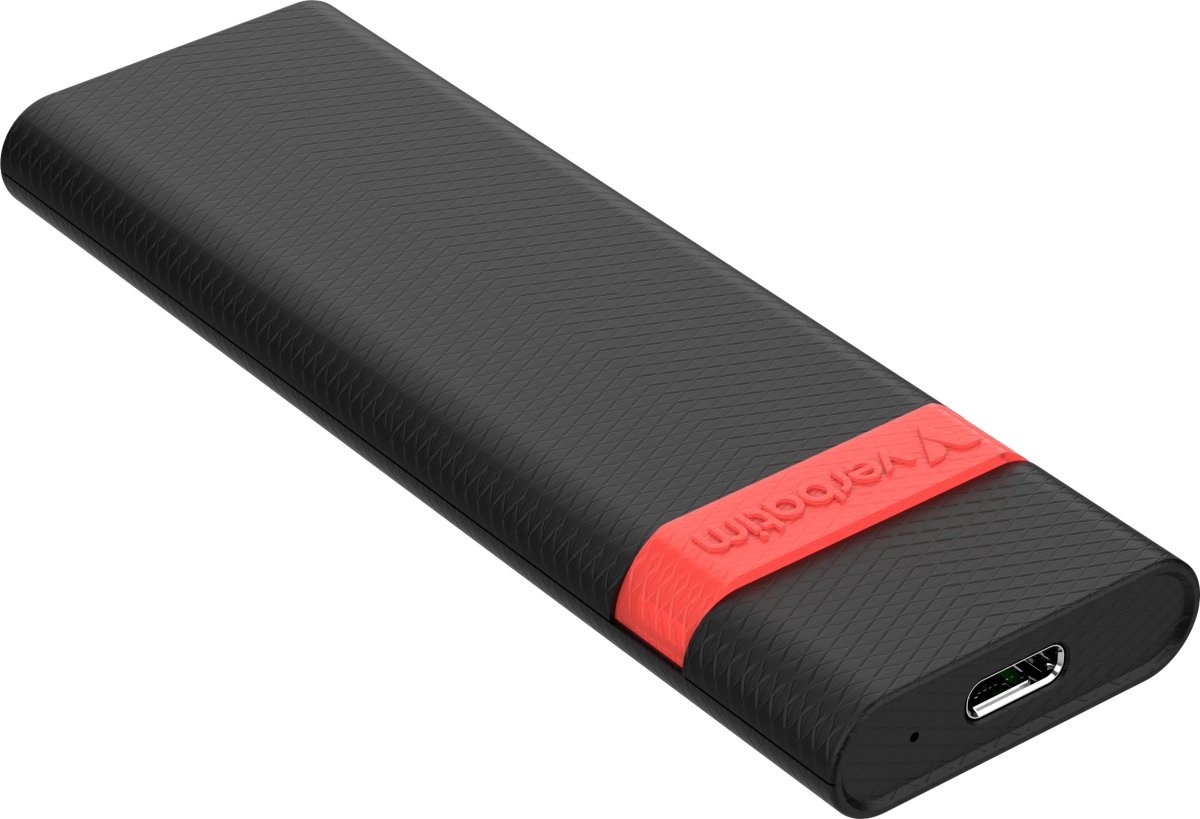 Verbatim Pocket kabinet kit – USB 3.2 Gen 2, svart