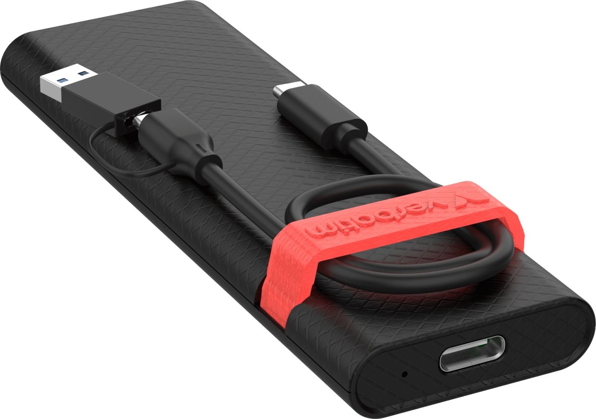 Verbatim Pocket kabinet kit – USB 3.2 Gen 2, svart