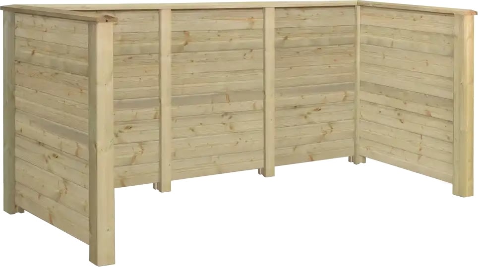 Plus Plank Renoveringsskydd, 3 hinkar, natur