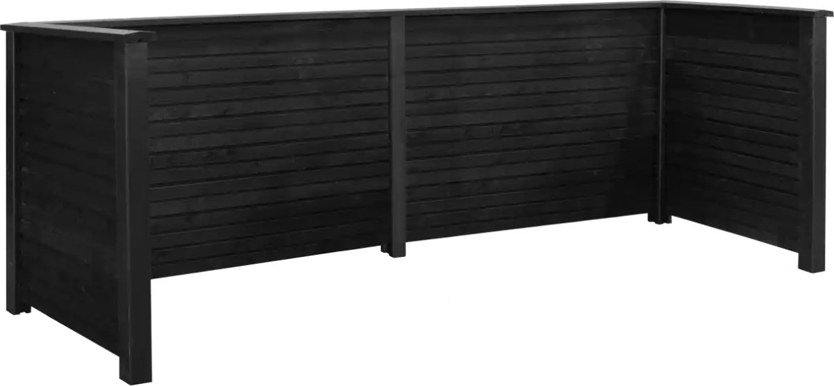 Plus Plank Renoveringsskydd, 4 hinkar, svart