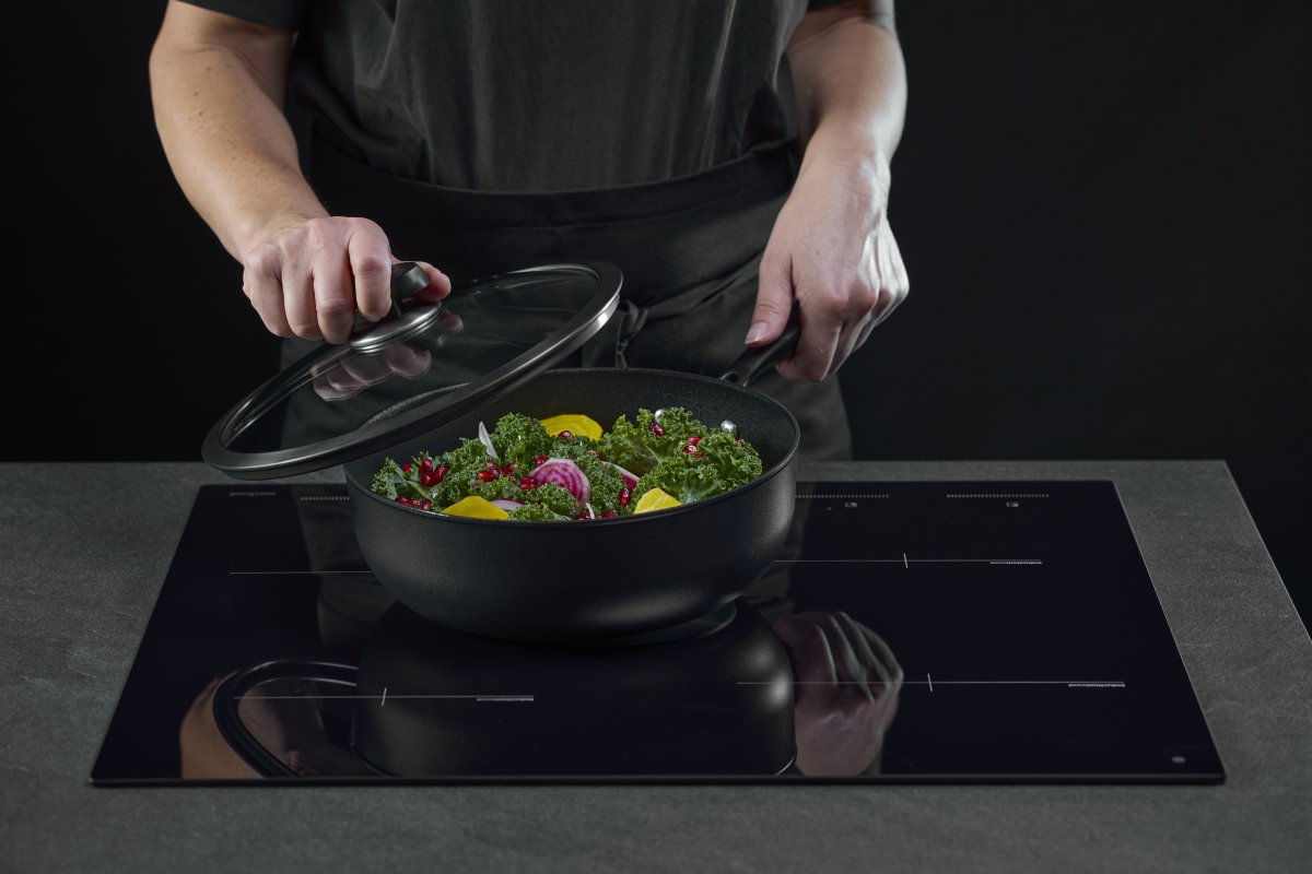 Scanpan Pro SB+ Djup sauteuse med glaslock, 26 cm