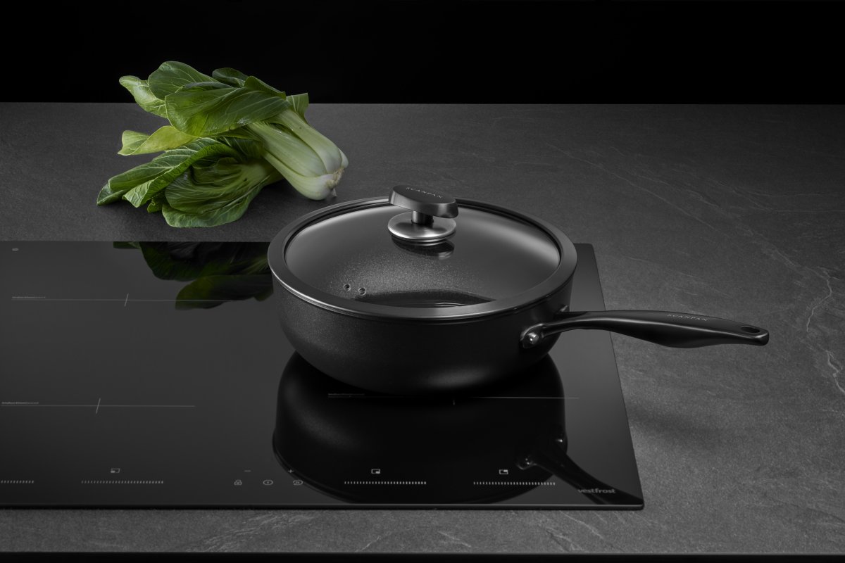 Scanpan Pro SB+ Djup sauteuse med glaslock, 26 cm