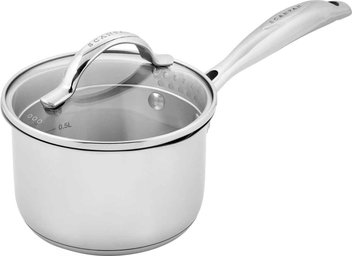Scanpan STS Kastrull med glaslock, 1,2L.