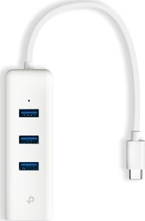 TP-Link 3-portars nav och Gigabit Ethernet-adapter