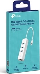 TP-Link 3-portars nav och Gigabit Ethernet-adapter