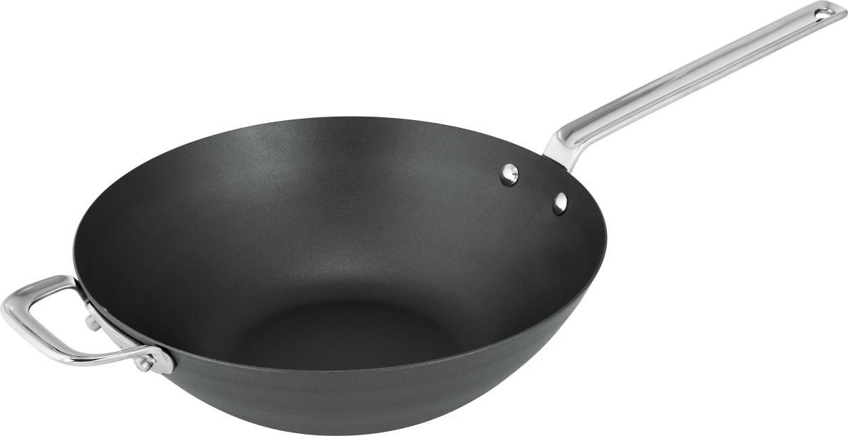 Scanpan Black Iron Wok, 30 cm.
