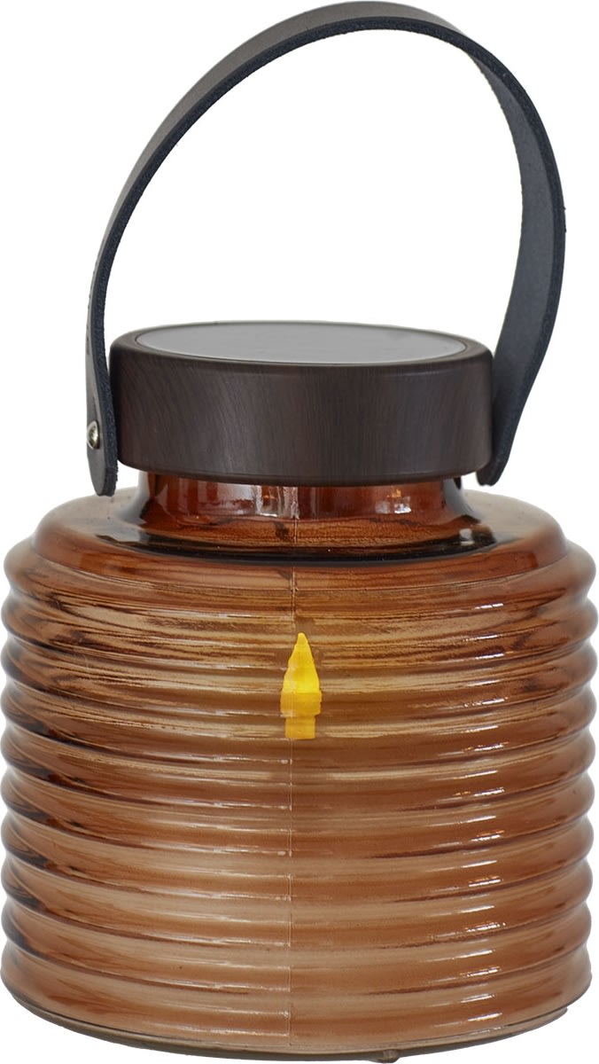 Aston Solar Kruka, H12 cm, brun