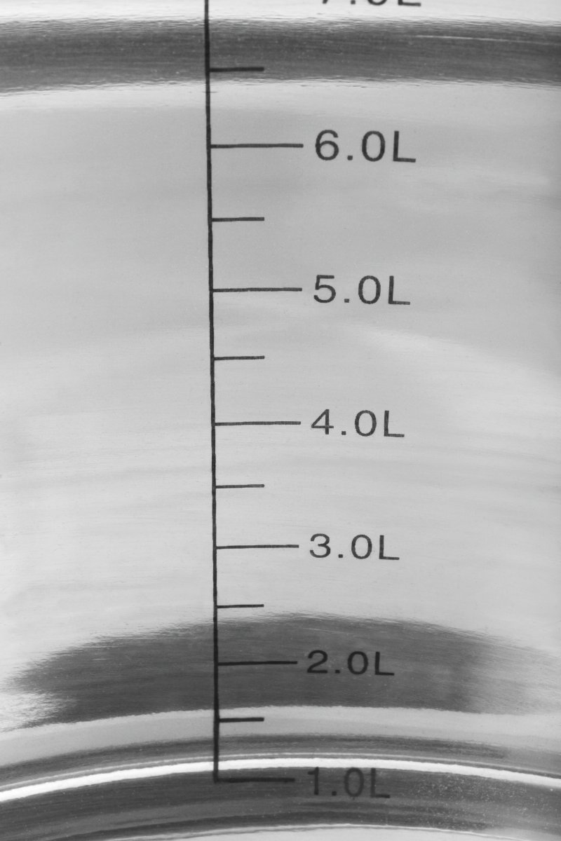 Gryta m/lock, rostfritt stål, 10L.