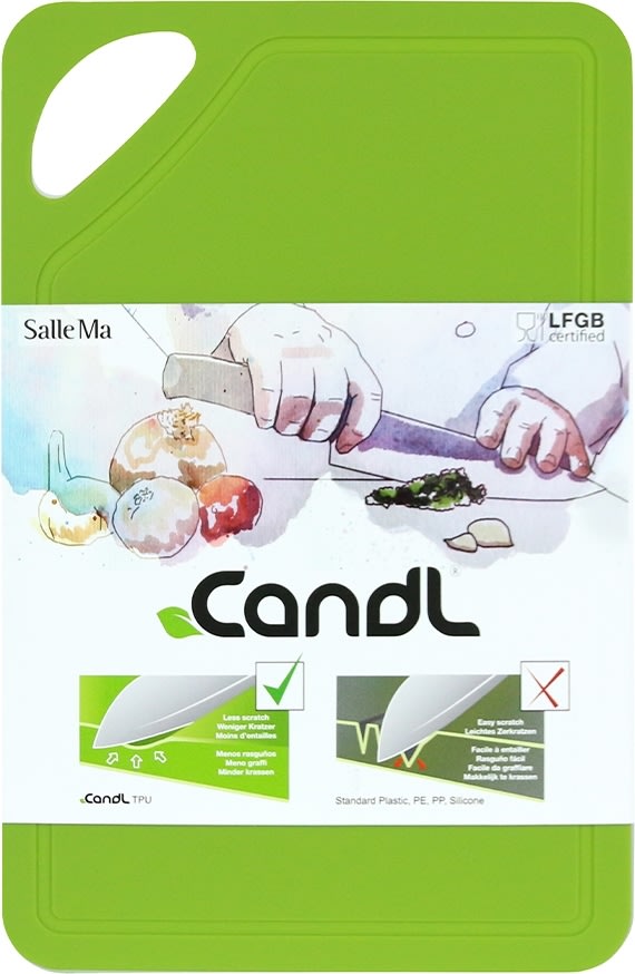Candl TPU Skärbräda, 26x17 cm, grön