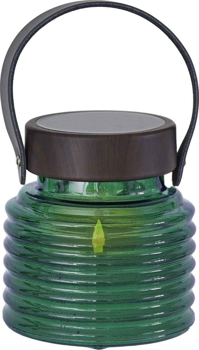 Aston Solar Kruka, H12 cm, grön