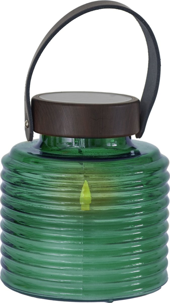Aston Solar Kruka, H16 cm, grön