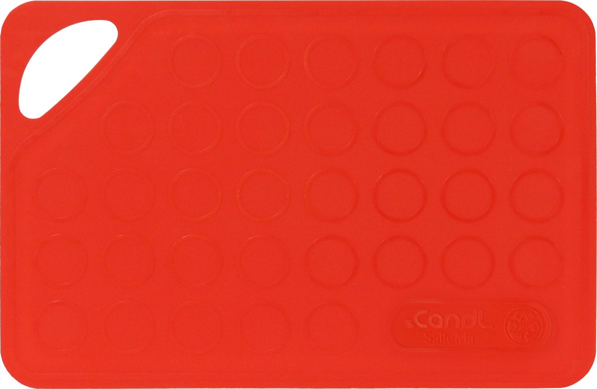 Candl TPU Skärbräda, 26x17 cm, röd