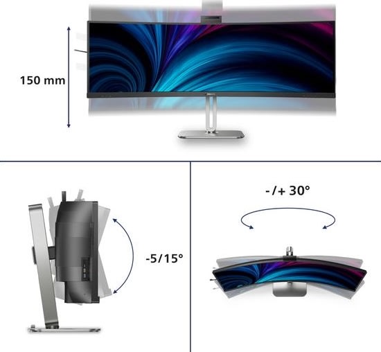 Philips 49B2U5900CH/00 curved skärm 48,8"