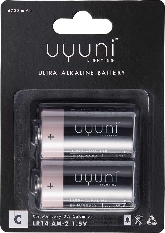 UYUNI Outdoor LED-ljus H12,7 cm, m/spjut, sandsten