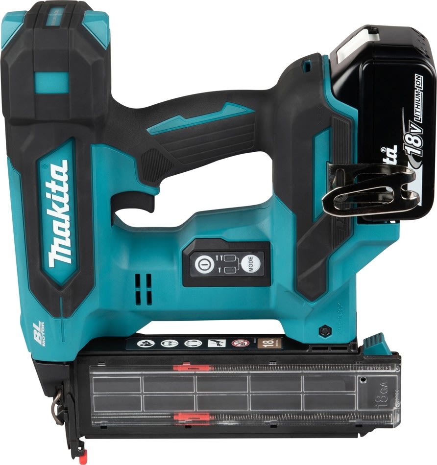 Makita Häftpistol LXT, 18V, ex. batt. DBN501ZJ