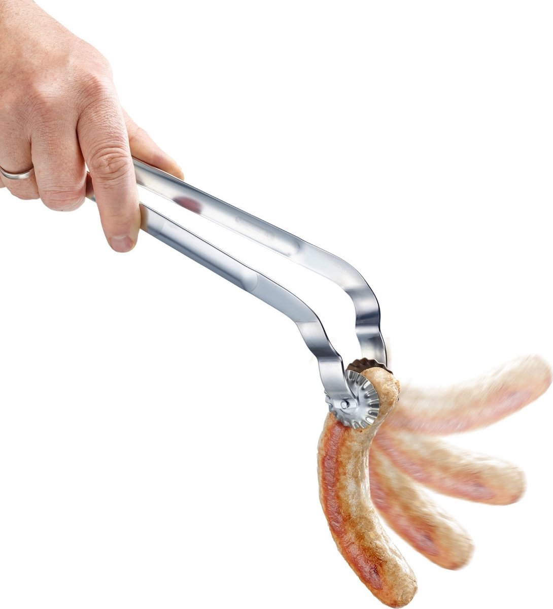 Westmark Grilltång med hjul Twistmaster, stål