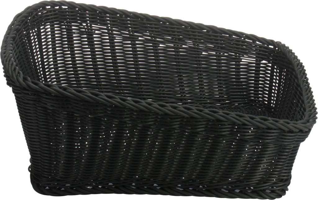 Westmark Saleen Brödkorg t/buffé, svart, 52x50 cm