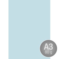 Image Coloraction A3, 80g, 500ark, oceanblå