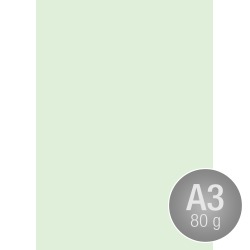 Image Coloraction A3, 80g, 500ark, søgrøn