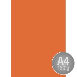 Image Coloraction A4, 160g, 250ark, mørk orange