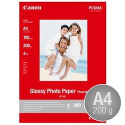 Canon GP-501 blankt fotopapper, A4 / 210 g / 100 s