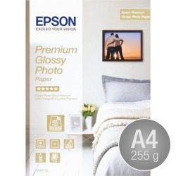 Epson C13S042155 glossy, A4 / 255 g / 15 st ark