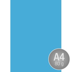 Image Coloraction A4 80 g | 500 ark | Klarblå
