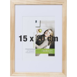 Ram passepartout Apollo, A4, 15x20, natur