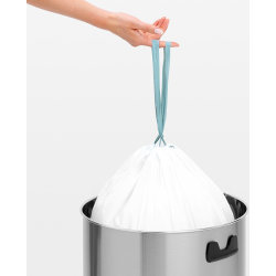 Brabantia Push Bin 60 liter, matt stål