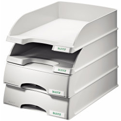 Leitz Plus Standard brevkorg, grå