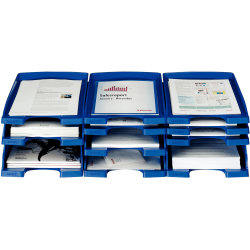 Leitz Plus Standard brevkorg, grå