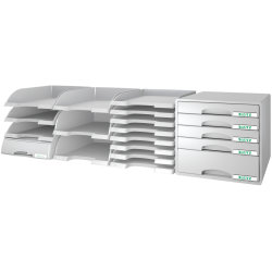 Leitz Plus Standard brevkorg, grå