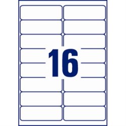 Avery J8162-25 adressetiketter, 99,1x33,9 mm