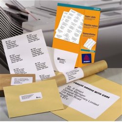 Avery 18033 kopietiketter, 24 x 70mm, 3600stk