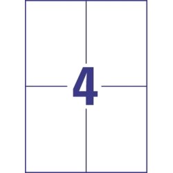 Budget Multietikett, 105x148 mm