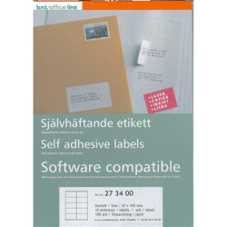 b.n.t OfficeLine Multietikett, 105x57 mm
