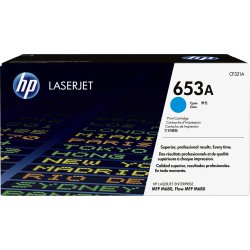 HP nr. 653A/CF321A lasertoner, blå, 16500s