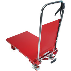 Mobilt lyftbord med fotpump, 150 kg