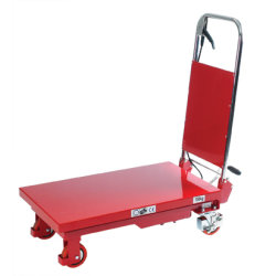 Mobilt lyftbord med fotpump, 150 kg