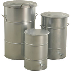 RETRO avfallsbehållare med fotpedal, 70 liter