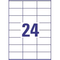 Budget Multietikett, 70x36 mm