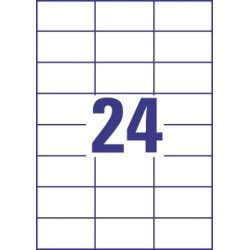 Budget Multietikett, 70x37 mm