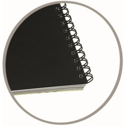 Bantex Strong-Line kollegieblok A4, linjeret, lime