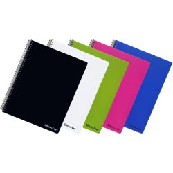 Bantex Strong-Line kollegieblok A4, linjeret, lime