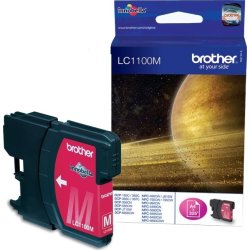 Brother LC1100M bläckpatron, röd, 325s