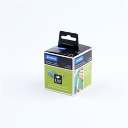 Dymo lW hængemappetiket 12x50 mm