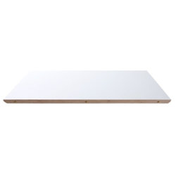 Extraskiva, vit, aluminium, till matsalsbord