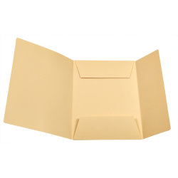 DKF Kartongmapp nr 125, A4, gul