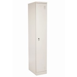 Omklädningsskåp Lomax 1 dörr Grå H180xB30xD50 cm