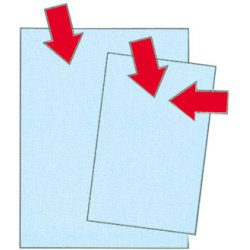Budget mapp A4, 0,085 mm, 100 st.